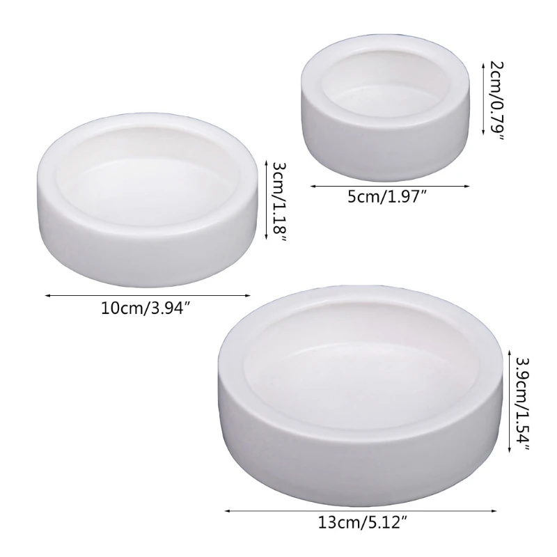 C5AC White Ceramic Reptile Round Feed Bowl Worm Dish Pet Bowls Mini Food Water Anti-Escape Reptile Feeder for Anoles Bearded Pet 
C5AC White Ceramic Reptile Round Feed Bowl Worm Dish Pet Bowls Mini Food Water Anti-Escape Reptile Feeder for Anoles Bearded Pet