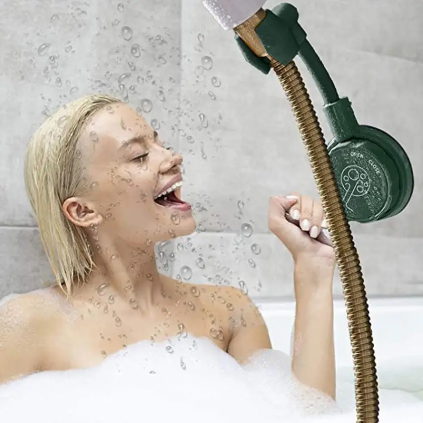 360 adjustable rotating non-perforated shower arm bracket, rotatable shower head wall-mounted bracket, perforated free shower
360 adjustable rotating non-perforated shower arm bracket, rotatable shower head wall-mounted bracket, perforated free shower