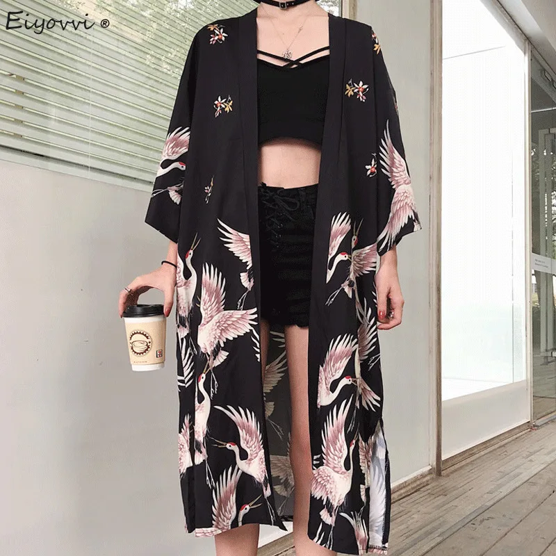 Sun Protection Clothes Summer Home Style BF Loose Long Japanese Lovers Thin Coat Women Harajuku Kimono Outerwear Windbreaker 
Sun Protection Clothes Summer Home Style BF Loose Long Japanese Lovers Thin Coat Women Harajuku Kimono Outerwear Windbreaker