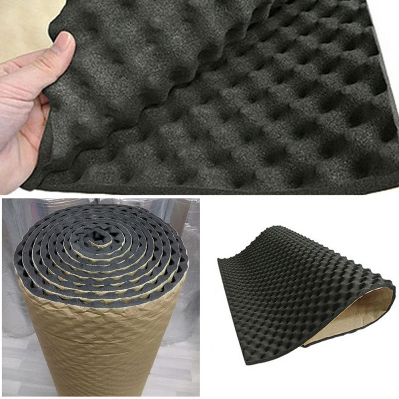 Car Sound Deadener Noise Insulation Acoustic Dampening Anti-noise Foam Mat Sound Roofing Pad 50x100cm
Car Sound Deadener Noise Insulation Acoustic Dampening Anti-noise Foam Mat Sound Roofing Pad 50x100cm
