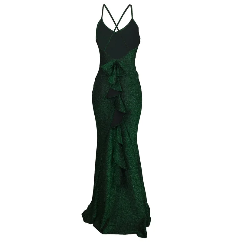 Gillter Long Dress Women Sexy Backless Bodycon V Neck Dress Female Spaghetti Strap Sleeveless Night Party Vestidos
Gillter Long Dress Women Sexy Backless Bodycon V Neck Dress Female Spaghetti Strap Sleeveless Night Party Vestidos