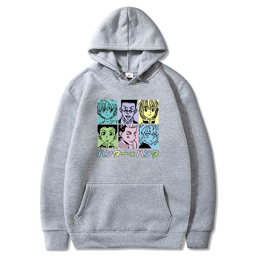 Men Sweetshirts Anime Clothes Hunter x Hunter Hoodie Men Full-time Hunter Printed Hooded Sweater For Men And Women S-XXXL
Men Sweetshirts Anime Clothes Hunter x Hunter Hoodie Men Full-time Hunter Printed Hooded Sweater For Men And Women S-XXXL