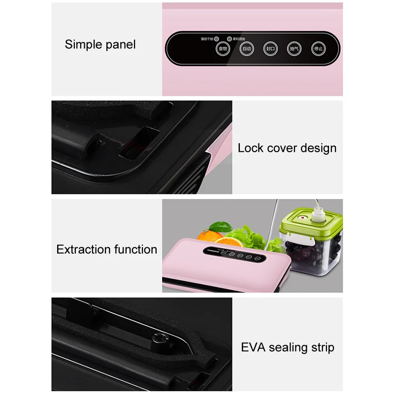 New Multi-functional Vacuum Sealer Machine Household and Commercial Blister Sealing Machine QP2
New Multi-functional Vacuum Sealer Machine Household and Commercial Blister Sealing Machine QP2