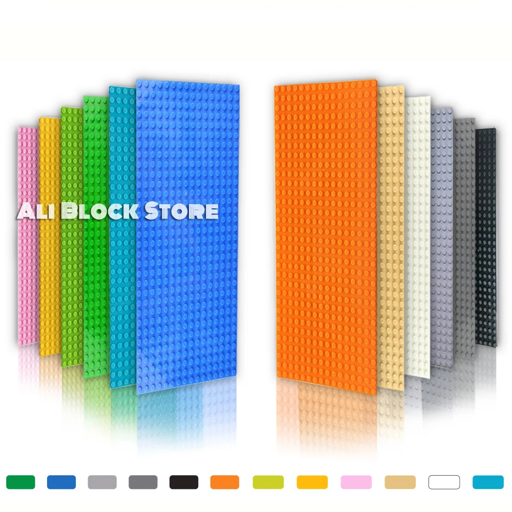 Small Bricks Base Plate 16*32 Dots 25.6*12.8cm Baseplate small Size Building Blocks Floor Toys DIY Compatible Classic Bricks
Small Bricks Base Plate 16*32 Dots 25.6*12.8cm Baseplate small Size Building Blocks Floor Toys DIY Compatible Classic Bricks