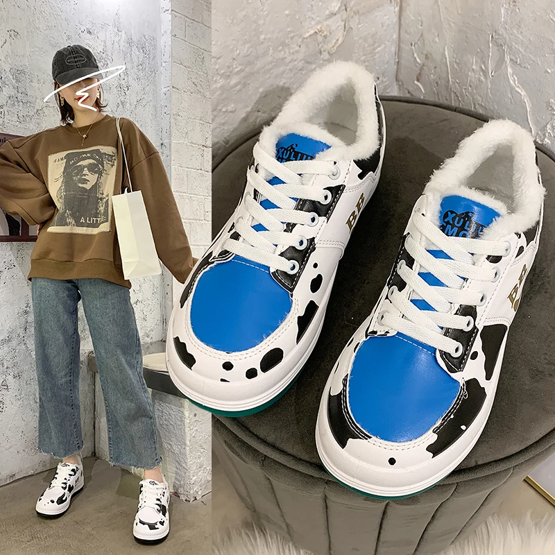 2020 Winter Women Sneakers Black White Tennis Women Shoes Plush Warm Platform Flats Casual Ladies Vulcanize Shoes Lady Shoes New
2020 Winter Women Sneakers Black White Tennis Women Shoes Plush Warm Platform Flats Casual Ladies Vulcanize Shoes Lady Shoes New