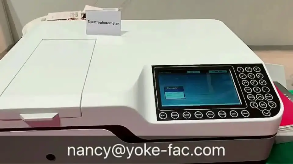 New Design Portable Single Beam Spectrophotometer Price with 21 CFR Software,Portable Spectrometer 190 nm -1100nm
New Design Portable Single Beam Spectrophotometer Price with 21 CFR Software,Portable Spectrometer 190 nm -1100nm