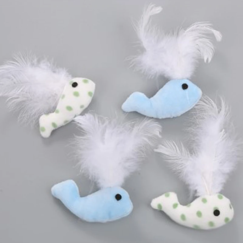 1pcs Cat Whale Feather Toys Pet Plush Ball Interactive Toy Cat Scratch Bite Ball
1pcs Cat Whale Feather Toys Pet Plush Ball Interactive Toy Cat Scratch Bite Ball