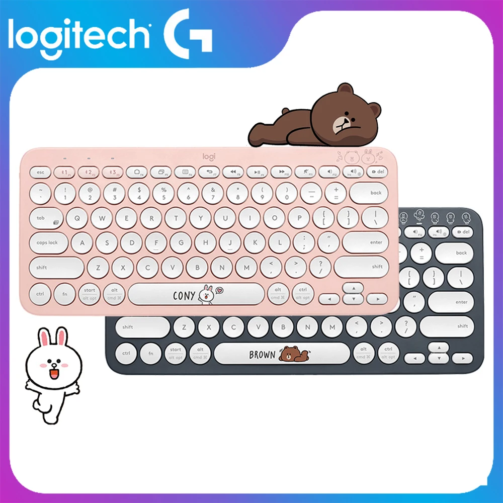 Logitech Keyboard Mouse Multi-Device Bluetooth Wireless Gaming Mini ConyRabbit BrownBear for Mac Chrome Windows Ios Android K380
Logitech Keyboard Mouse Multi-Device Bluetooth Wireless Gaming Mini ConyRabbit BrownBear for Mac Chrome Windows Ios Android K380