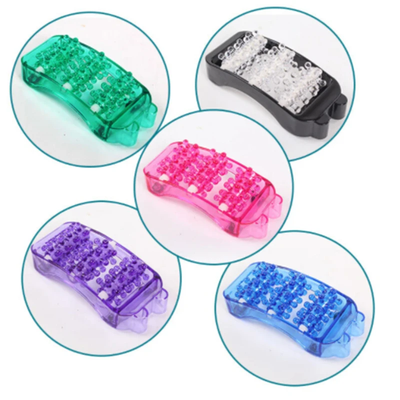 Reflexology Foot Massage Roller ABS Convenient Roller Plantar Fasciitis Point Massage Pain Relief Relaxation
Reflexology Foot Massage Roller ABS Convenient Roller Plantar Fasciitis Point Massage Pain Relief Relaxation