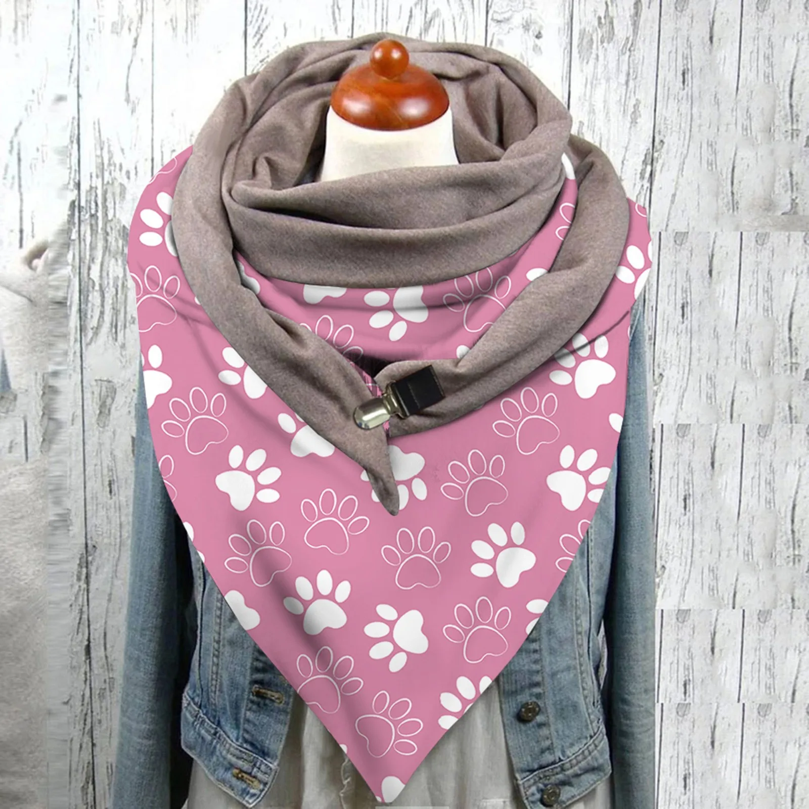 New Design Women Scarf Wraps Windproof Cat Printing Button Soft Wrap Casual Winter Warm Scarves Shawls For Women Foulard Femme
New Design Women Scarf Wraps Windproof Cat Printing Button Soft Wrap Casual Winter Warm Scarves Shawls For Women Foulard Femme