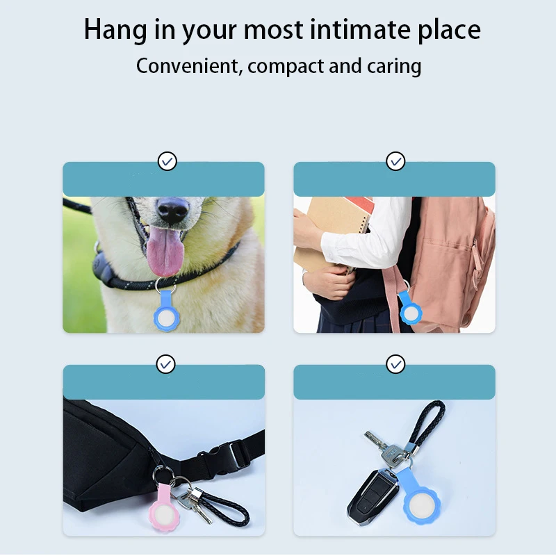 For Apple Airtag Case Silicone Protective Sleeve Cover Keychain Airtags-tracker Silicone Case For Airtags Accessories
For Apple Airtag Case Silicone Protective Sleeve Cover Keychain Airtags-tracker Silicone Case For Airtags Accessories