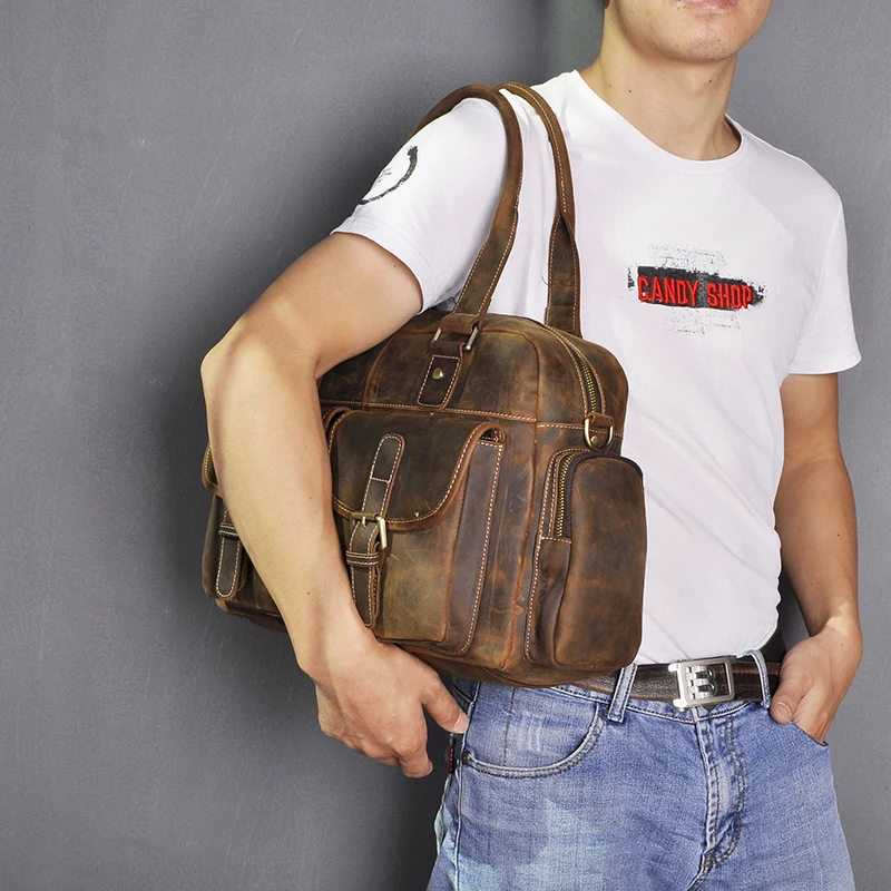 Leather Fashion Business Briefcase Messenger Bag Male Design Travel Laptop Document Case Tote Portfolio Bag 061
Leather Fashion Business Briefcase Messenger Bag Male Design Travel Laptop Document Case Tote Portfolio Bag 061