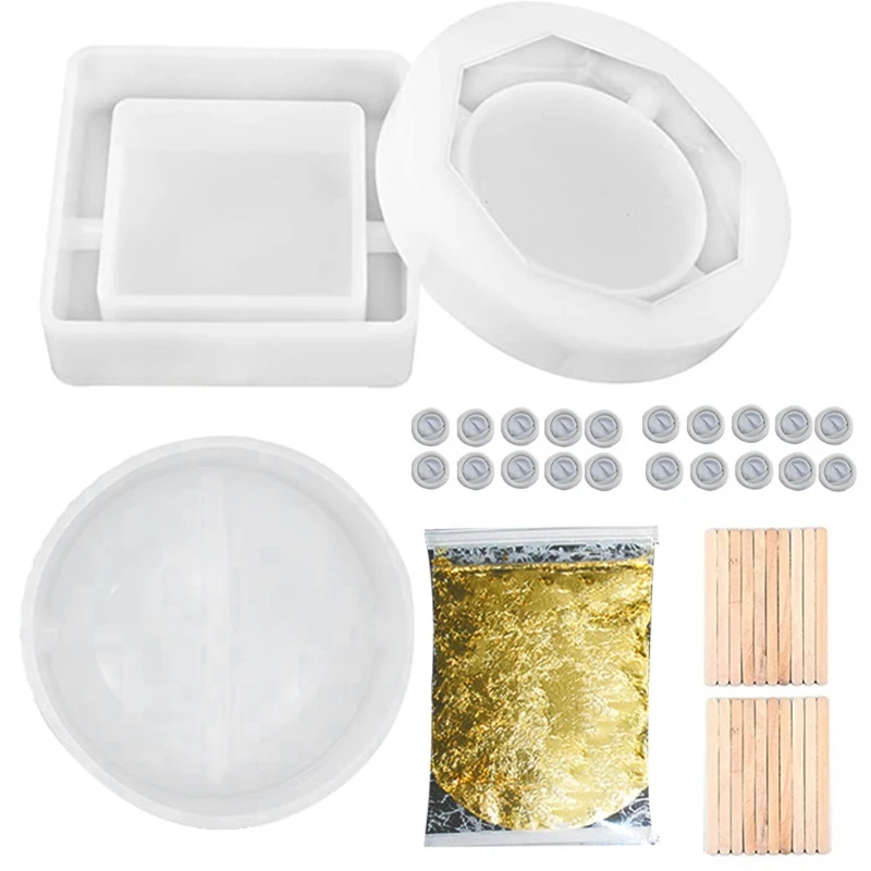 3 Shape Ashtray Resin Silicone Mold Square Round Octagon Shape Ashtray Resin Casting Molds Kit Resin Ashtray Mold Craft
3 Shape Ashtray Resin Silicone Mold Square Round Octagon Shape Ashtray Resin Casting Molds Kit Resin Ashtray Mold Craft