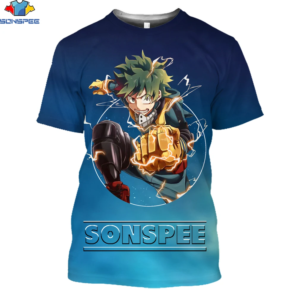SONSPEE Men's T-shirt My Hero Academia Men's Women's Children's Fashion Streetwear Boys Girls Children's Printed T-shirt Tops
SONSPEE Men's T-shirt My Hero Academia Men's Women's Children's Fashion Streetwear Boys Girls Children's Printed T-shirt Tops