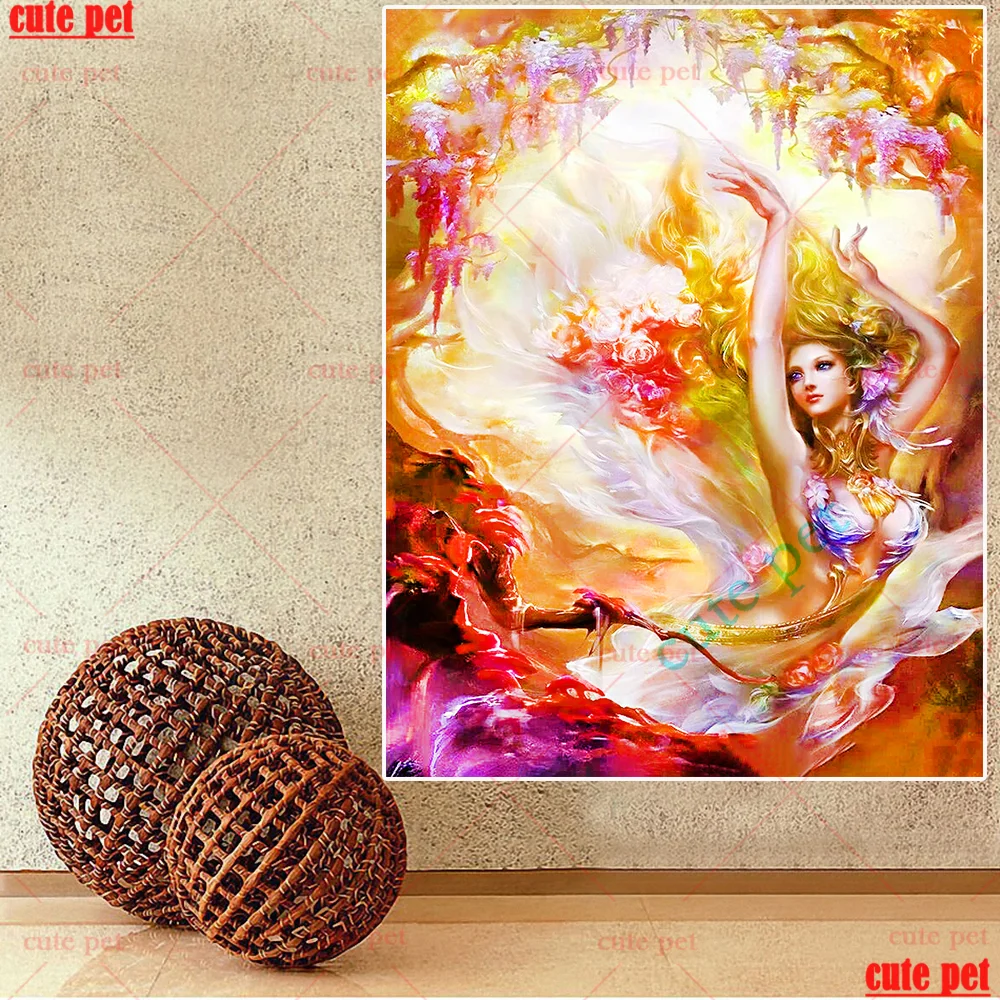 DIY Diamond Painting Embroidery Drawing Needlework Fantasy woman Gift Full square Diamond Mosaic Cross stitch Home Decor puzzle
DIY Diamond Painting Embroidery Drawing Needlework Fantasy woman Gift Full square Diamond Mosaic Cross stitch Home Decor puzzle