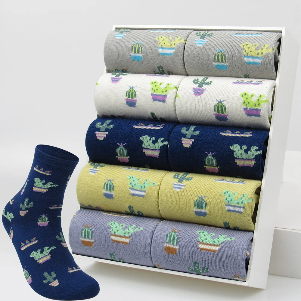 5 Pairs women's Casual Cotton Socks Spring Summer New 2021 Fashion Japanese Harajuku Funny lovely Cactus Socks Gift Size 36-40
5 Pairs women's Casual Cotton Socks Spring Summer New 2021 Fashion Japanese Harajuku Funny lovely Cactus Socks Gift Size 36-40