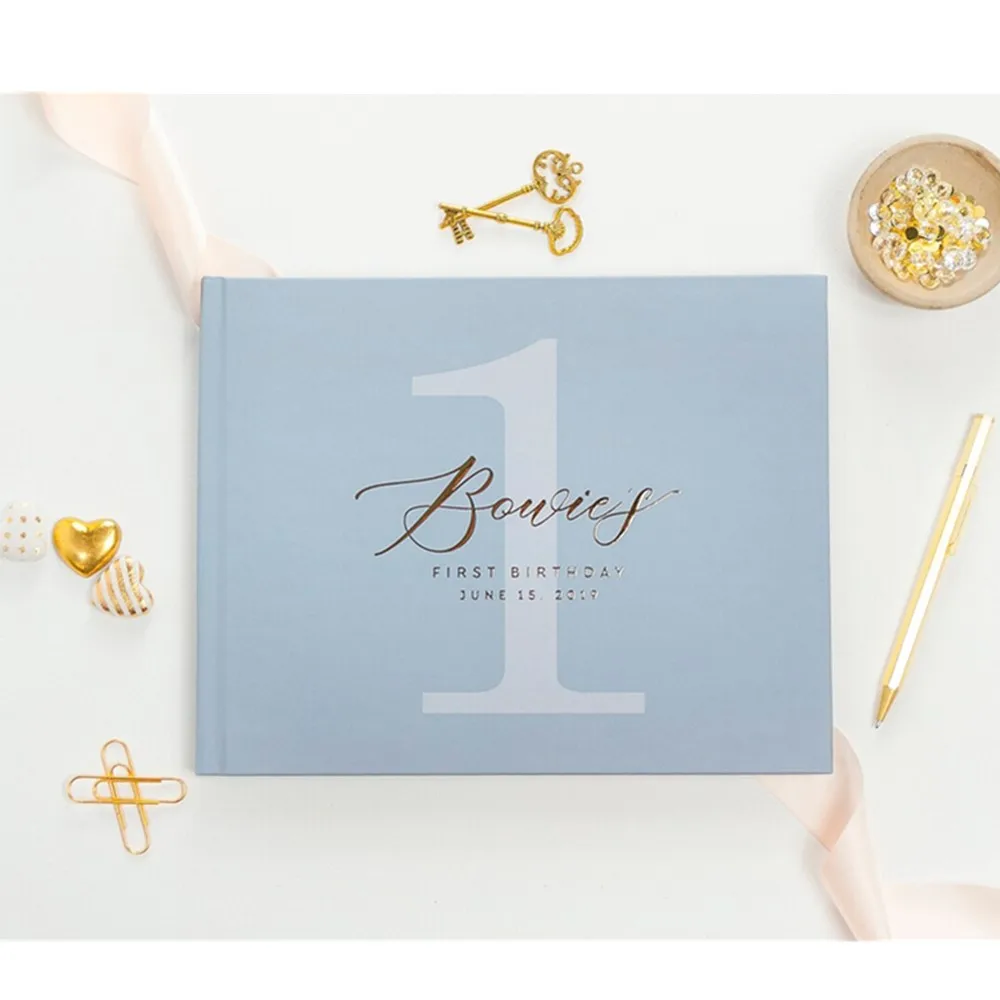 Personalised First Birthday Guest Book Baby's First Birthday Gift Baby Boy Guest Book Custom Gold Foil Pick Any Age Guest Book
Personalised First Birthday Guest Book Baby's First Birthday Gift Baby Boy Guest Book Custom Gold Foil Pick Any Age Guest Book