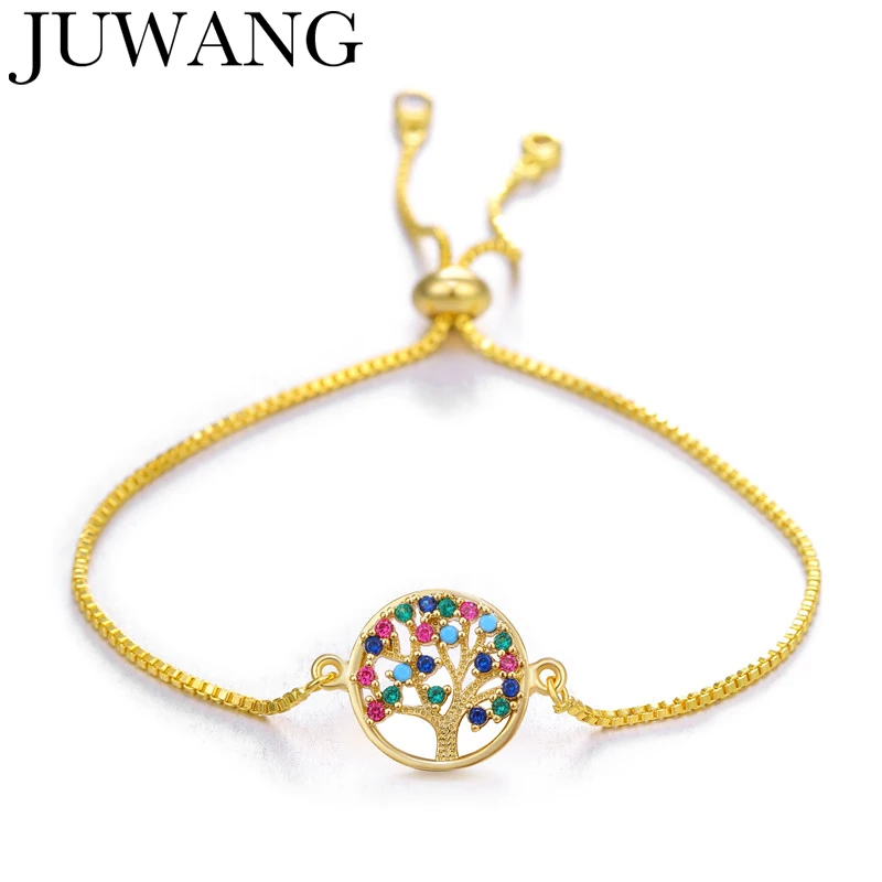 Gold Tree of Life Charm Bracelet &Bangles For Women Wrist Bracelet Trendy Adjustable Chain Bracelets For Female Wedding Jewelry 
Gold Tree of Life Charm Bracelet &Bangles For Women Wrist Bracelet Trendy Adjustable Chain Bracelets For Female Wedding Jewelry