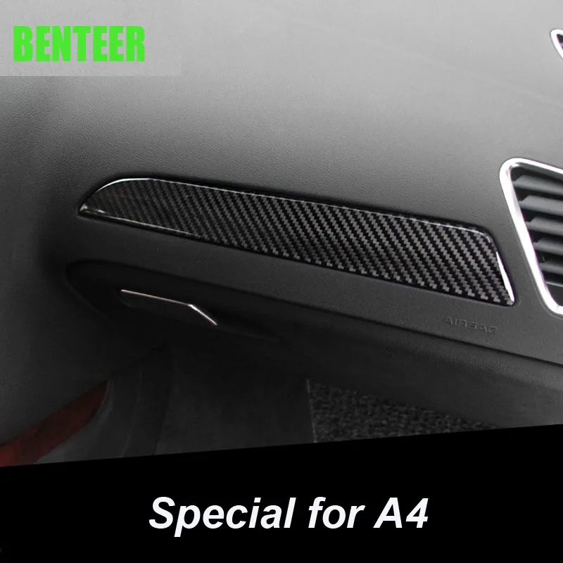 Real Carbon Fiber Car Center Control Interior Decoration For Audi A4
Real Carbon Fiber Car Center Control Interior Decoration For Audi A4