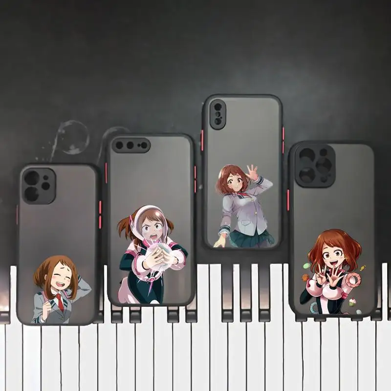 Ochaco Uraraka My Hero Academia Phone Case matte transparent For iphone 7 8 11 12 plus mini x xs xr pro max cover
Ochaco Uraraka My Hero Academia Phone Case matte transparent For iphone 7 8 11 12 plus mini x xs xr pro max cover