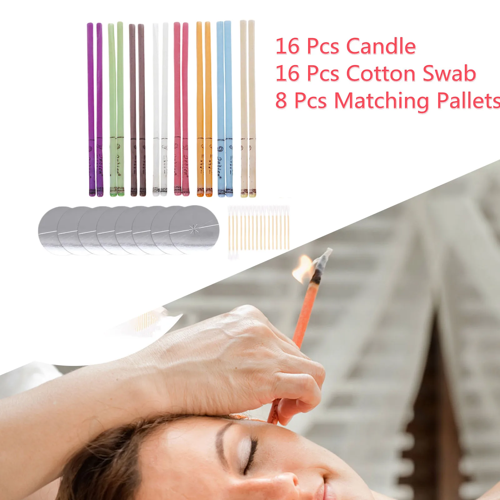 10-16pcs Beewax Ear Candles Ear Wax Removal Tool Indiana Aromatherapy Ear Candle Coning Natural Therapy Health Ear Care
10-16pcs Beewax Ear Candles Ear Wax Removal Tool Indiana Aromatherapy Ear Candle Coning Natural Therapy Health Ear Care