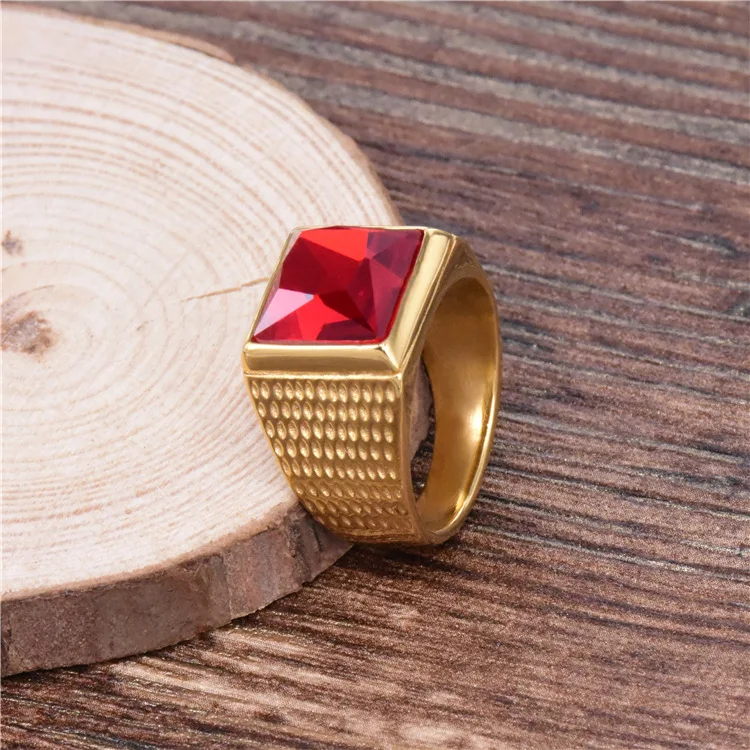 Wholesale New Fine Jewelry Rings Red Gold Color Titanium Steel Ring Color Crystal Rings Casting Ring For Man And Women
Wholesale New Fine Jewelry Rings Red Gold Color Titanium Steel Ring Color Crystal Rings Casting Ring For Man And Women