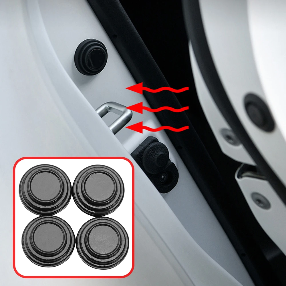 4 шт. автомобильный звукоизоляционный буфер двери для Citroen C1 C2 C3 C4 C5 C6 C8 C4L Elysee Xsara