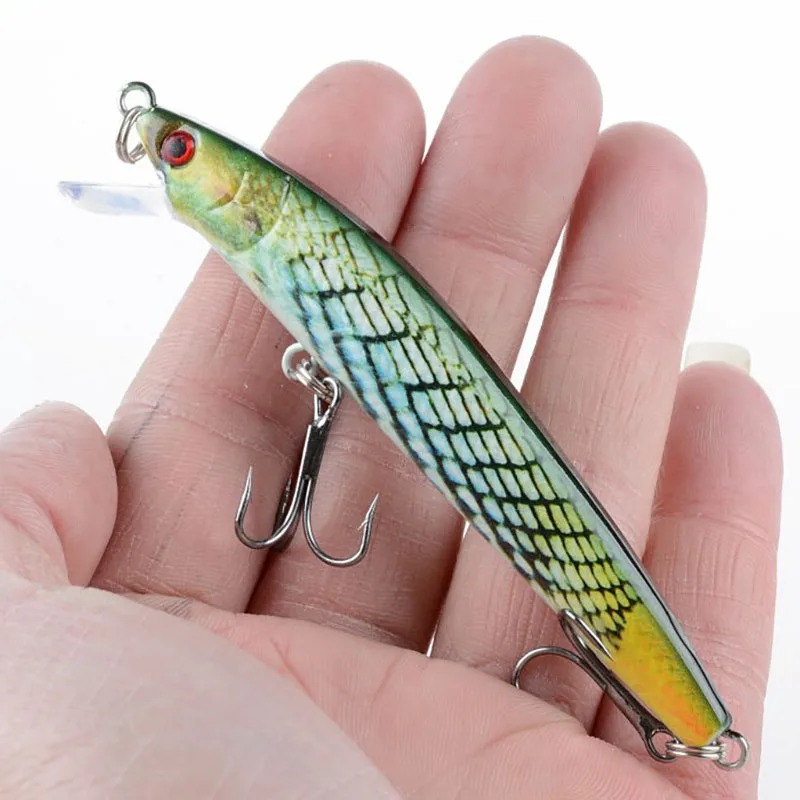 Fishing for Lures Bait Painted Minnow 9.5cm/8.5g Floating Mino Superbait Weever Crank Bait Fishing Accessories Fishing Gear
Fishing for Lures Bait Painted Minnow 9.5cm/8.5g Floating Mino Superbait Weever Crank Bait Fishing Accessories Fishing Gear