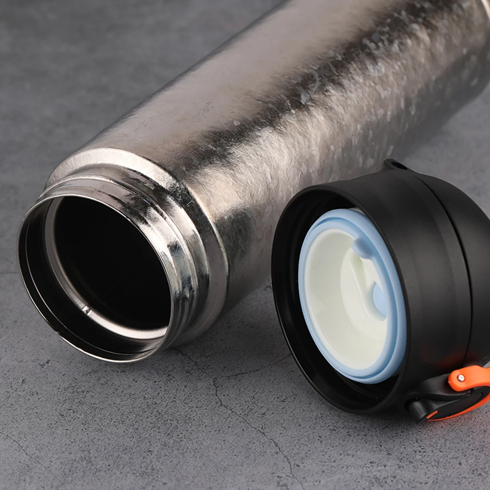 Lixada 480ml Titanium Double Wall Insuated Water Bottle Leakproof Press Button Sports Bottle for Outdoor Camping Hiking Climbing 
Lixada 480ml Titanium Double Wall Insuated Water Bottle Leakproof Press Button Sports Bottle for Outdoor Camping Hiking Climbing