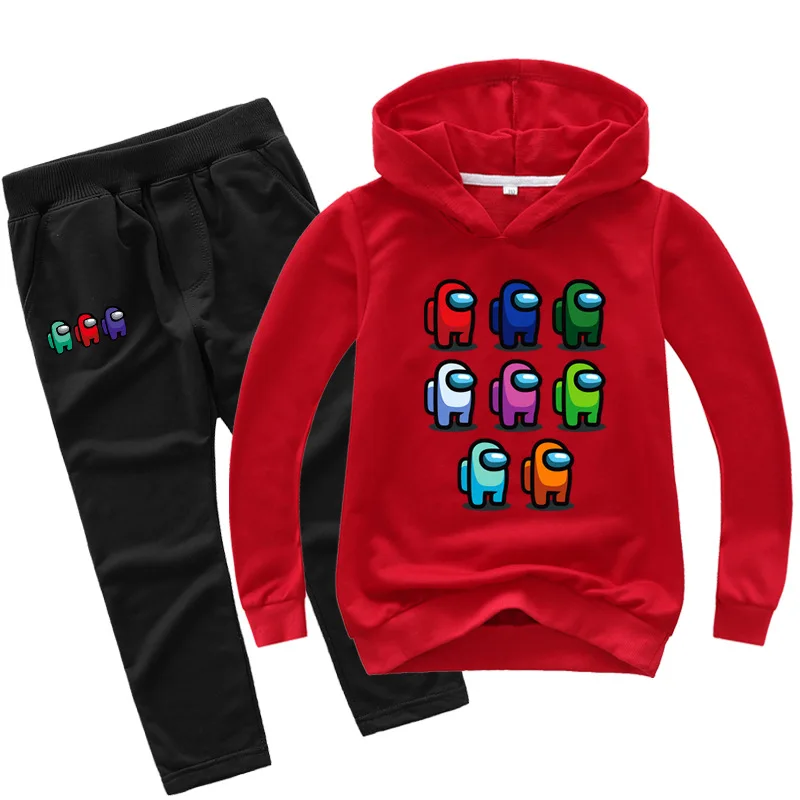 2-16 Baby Boys Clothing Set Kids Game Among Us Hoodie Pants 2pcs Suit for Girls Outfits Children Cartoon Print Casual Streetwear
2-16 Baby Boys Clothing Set Kids Game Among Us Hoodie Pants 2pcs Suit for Girls Outfits Children Cartoon Print Casual Streetwear