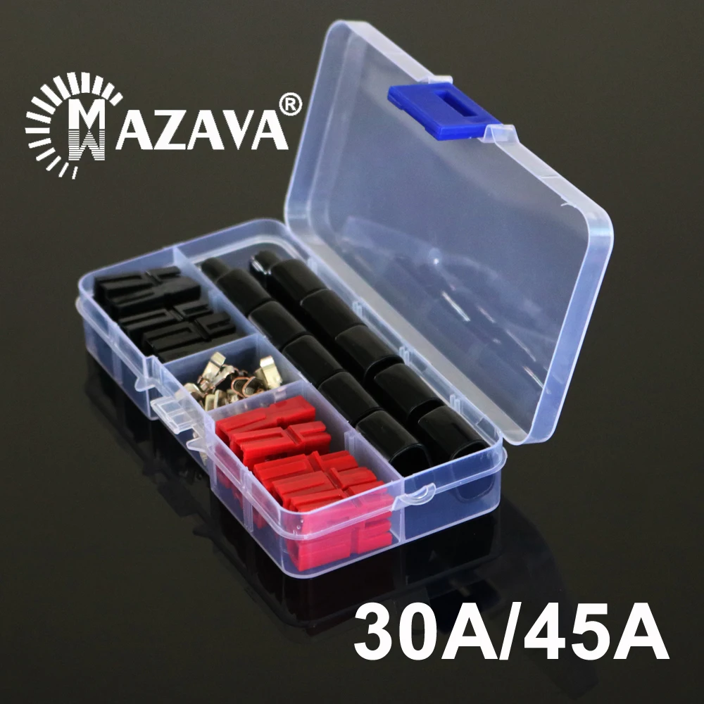 10Pairs 30A/45A Red Black Power Solar Panel Connector with 10pcs FR PVC Cover Flame Retardant Sleeve Plug Battery Power Quick
10Pairs 30A/45A Red Black Power Solar Panel Connector with 10pcs FR PVC Cover Flame Retardant Sleeve Plug Battery Power Quick