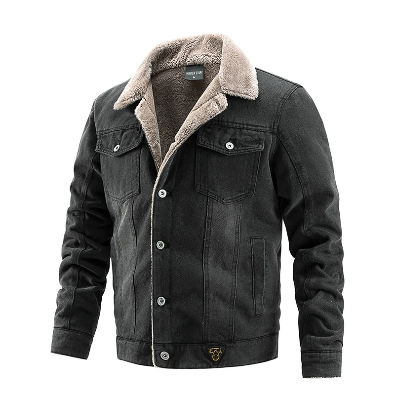 Men's denim jacket, autumn and winter jacket, plus velvet to keep warm, casual, European and American fashion trendy men
Men's denim jacket, autumn and winter jacket, plus velvet to keep warm, casual, European and American fashion trendy men