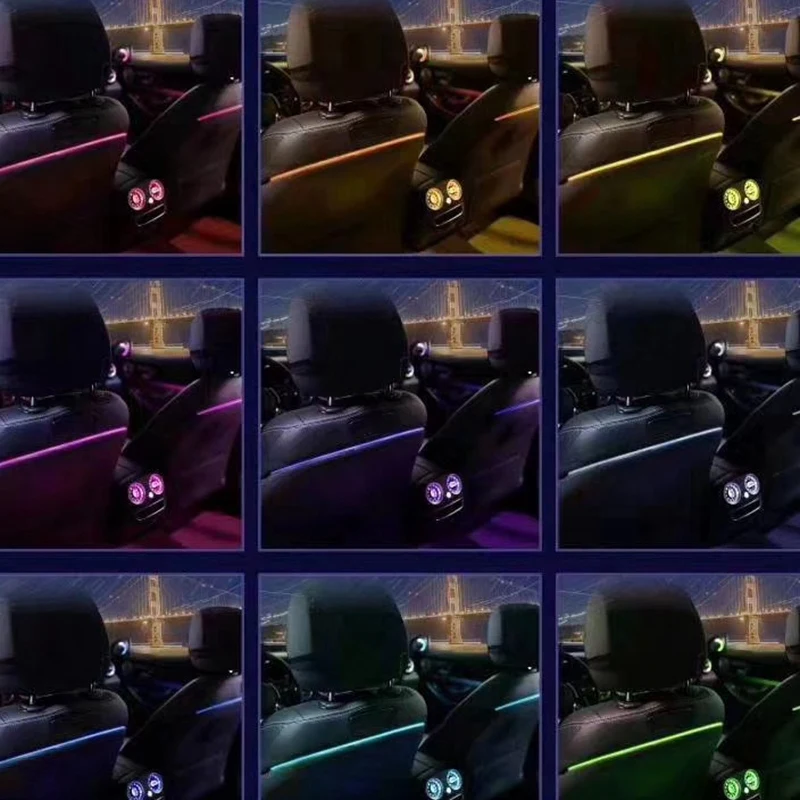Backrest Ambient Light for Mercedes C Class W205 GLC X253 Modified 64 Colour Luminous Rear Seat Light Modification
Backrest Ambient Light for Mercedes C Class W205 GLC X253 Modified 64 Colour Luminous Rear Seat Light Modification