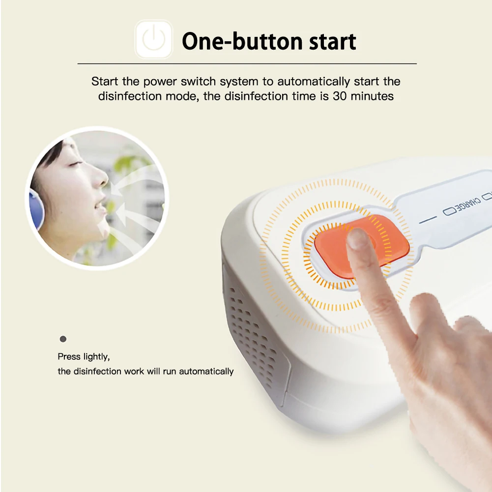Rechargeable Battery Ventilator Sterilizer CPAP APAP Auto CPAP BPAP Disinfector 2000mAh Sleep Apnea Beauty Health Tool
Rechargeable Battery Ventilator Sterilizer CPAP APAP Auto CPAP BPAP Disinfector 2000mAh Sleep Apnea Beauty Health Tool