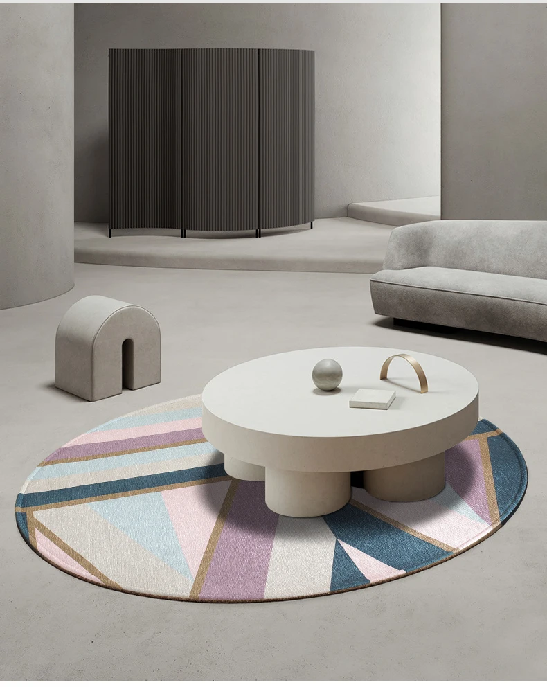 Nordic round carpet, bedroom, living room, tea table, study, small carpet, cloakroom, bedside blanket, antiskid blanket
Nordic round carpet, bedroom, living room, tea table, study, small carpet, cloakroom, bedside blanket, antiskid blanket