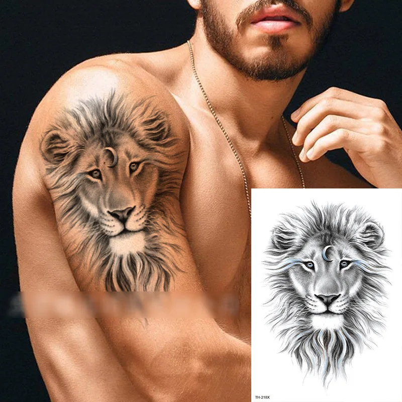 Lion Temporary Tattoos for Men Women Waterproof Fake Tattoo Stickers Full Body Transfer Arm Leg Waist Back Chest
Lion Temporary Tattoos for Men Women Waterproof Fake Tattoo Stickers Full Body Transfer Arm Leg Waist Back Chest