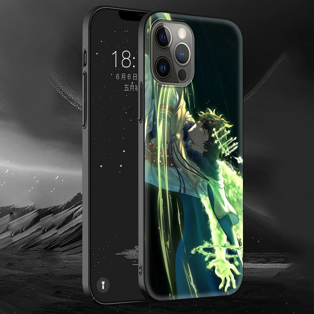Asta Anime Black Luxury Silicone Case for iPhone 11 12 Pro MAX 7 8 Plus XR XS MAX X 6 6S Plus Smartphone Accessories Cover
Asta Anime Black Luxury Silicone Case for iPhone 11 12 Pro MAX 7 8 Plus XR XS MAX X 6 6S Plus Smartphone Accessories Cover