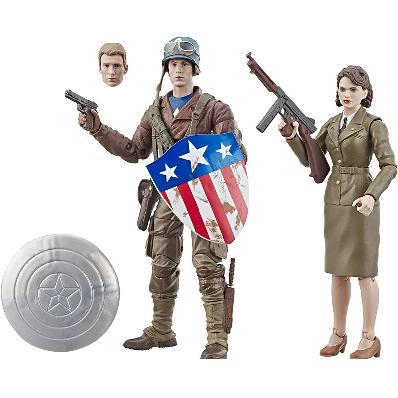 Фигурка героя Hasbro серии «Легенды Marvel», Капитан Америка: Мстители, 6 дюймов, Капитан Америка и Пегги Картер, Игрушечная модель
Фигурка героя Hasbro серии «Легенды Marvel», Капитан Америка: Мстители, 6 дюймов, Капитан Америка и Пегги Картер, Игрушечная модель