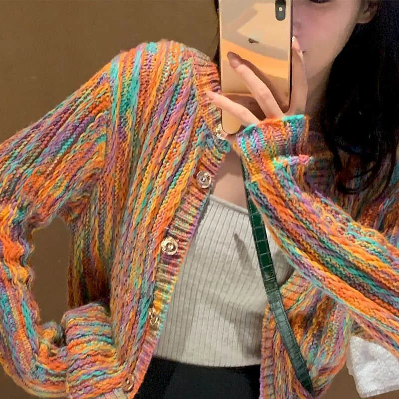 Свитер, кардиган, новинка 2020, Женская Осенняя Свободная верхняя одежда, Топ с длинным рукавом, куртка, дизайнерский нишевой вязаный кардиган...
Свитер, кардиган, новинка 2020, Женская Осенняя Свободная верхняя одежда, Топ с длинным рукавом, куртка, дизайнерский нишевой вязаный кардиган...