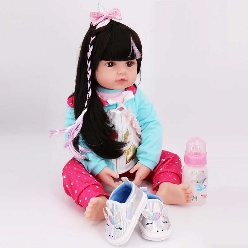 Реалистичная кукла-принцесса DOLLMAI, кукла-младенец 61 см, реалистичные куклы-реборн 3/4, силиконовая кукла-младенец, модная игрушка для мальчик...
Реалистичная кукла-принцесса DOLLMAI, кукла-младенец 61 см, реалистичные куклы-реборн 3/4, силиконовая кукла-младенец, модная игрушка для мальчик...