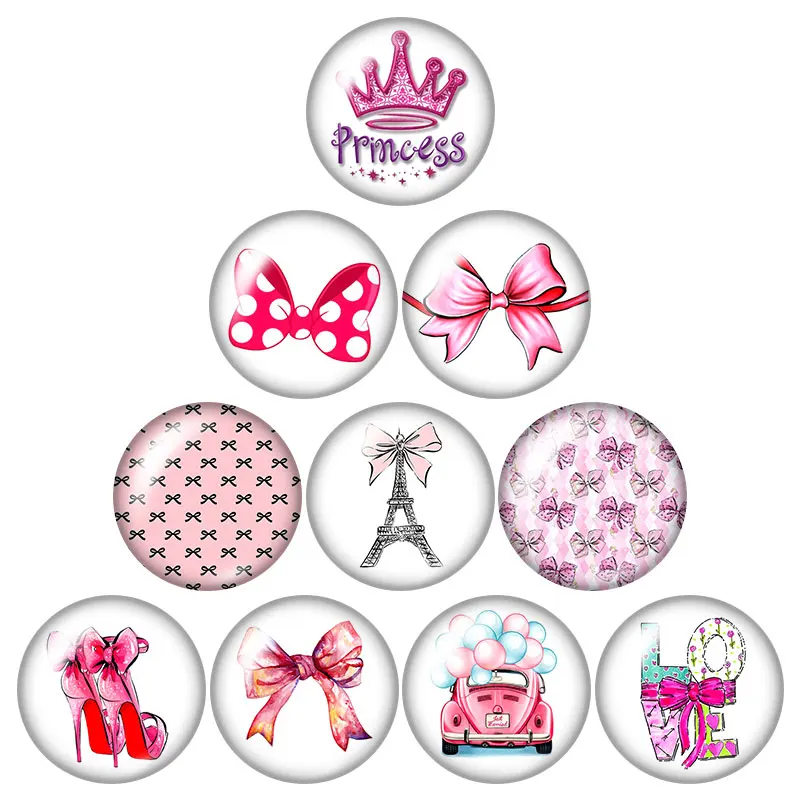 Pink style Ribbon Girls Princess High heels 10pcs 12mm/16mm/18mm/25mm Round photo glass cabochon demo flat back Making findings
Pink style Ribbon Girls Princess High heels 10pcs 12mm/16mm/18mm/25mm Round photo glass cabochon demo flat back Making findings
