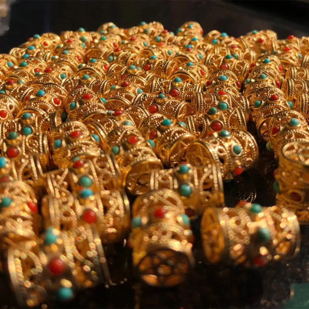 5PCS 925 sterling silver gold-plated inlaid turquoise southern red agate barrel beads for DIY bracelet necklace jewelry
5PCS 925 sterling silver gold-plated inlaid turquoise southern red agate barrel beads for DIY bracelet necklace jewelry