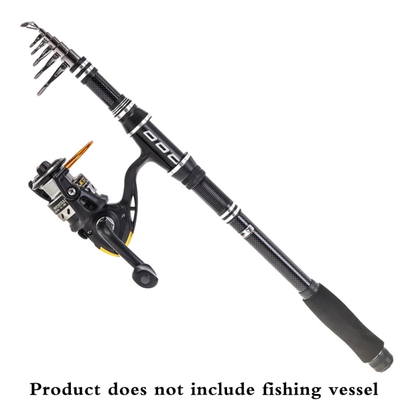 CAPACI Carbon Small Sea Pole Fiber Telescope Fishing Rod Travel Spinning Fishing Pole
CAPACI Carbon Small Sea Pole Fiber Telescope Fishing Rod Travel Spinning Fishing Pole