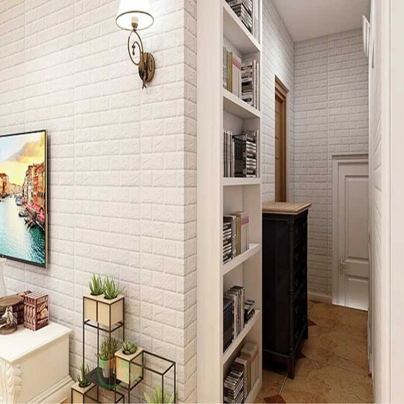 70x70cm 3D Wallpaper PE Foam DIY Wall Stickers Wall Decor Embossed Brick Stone Wallpaper Kids Bedroom Living Room House Poster
70x70cm 3D Wallpaper PE Foam DIY Wall Stickers Wall Decor Embossed Brick Stone Wallpaper Kids Bedroom Living Room House Poster