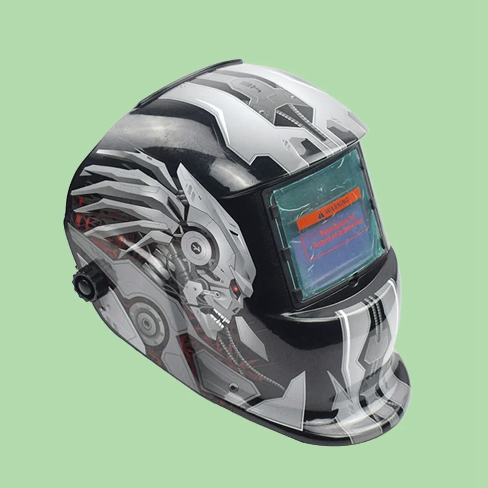 Solar Powered Welding Helmet Auto Darkening Welding Helmet Professional Welding Mask Wide Shade Range Large Viewing Area (B Styl
Solar Powered Welding Helmet Auto Darkening Welding Helmet Professional Welding Mask Wide Shade Range Large Viewing Area (B Styl