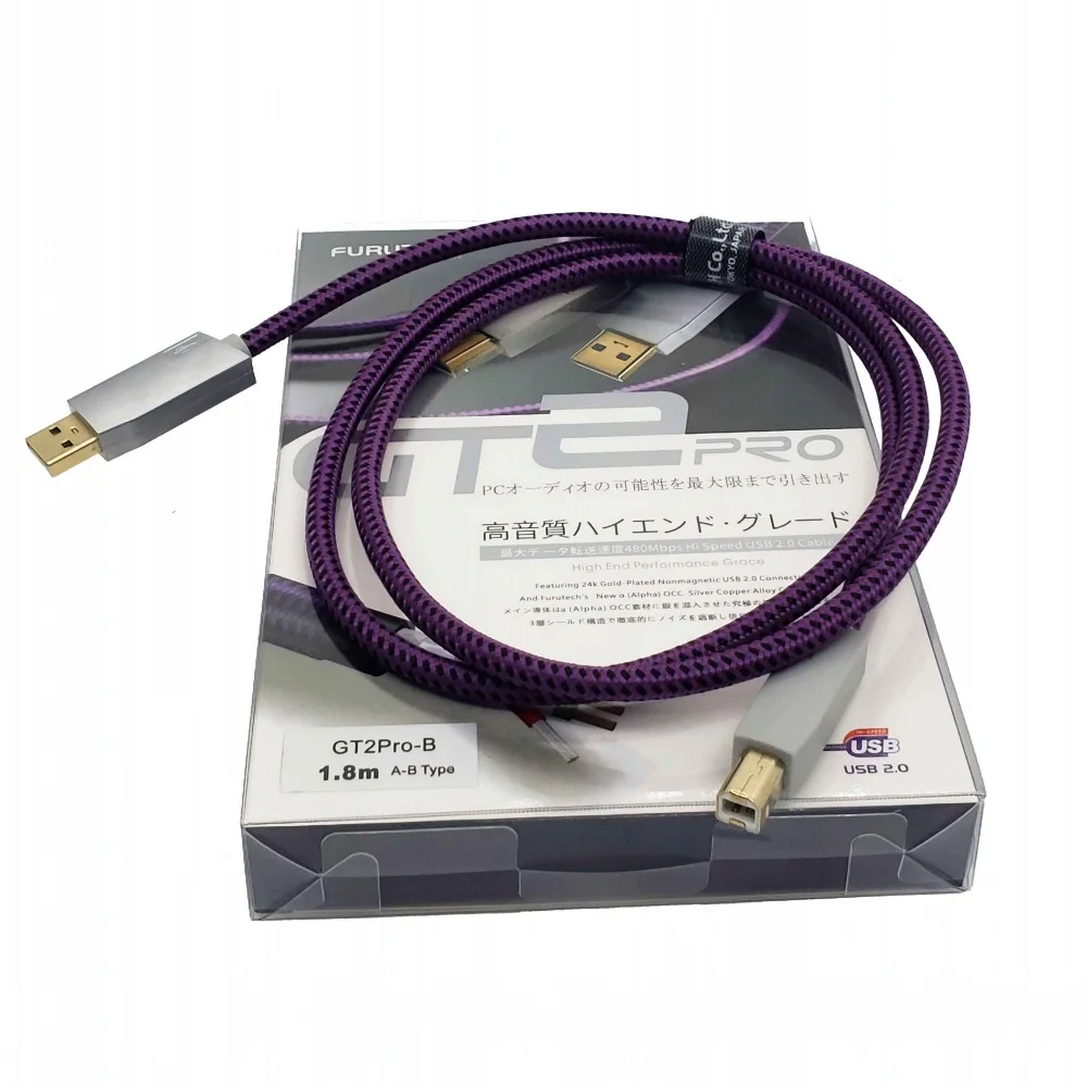 HIFI FURUTECH GT2Pro-B USB-кабель класса аудио типа A-B бренд High-endNew/Япония | Электроника