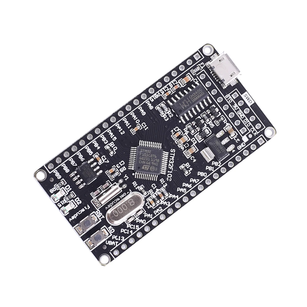 Макетная плата STM32F103C8T6 ARM STM32F103 USB программируемый контроллер MCU STM32 фотосистемная