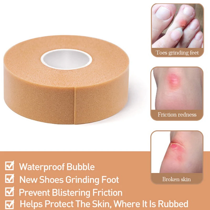 Practical 1 Roll Multifunctional Rubber Grips Tape High Heel Shoes Heel Blister Relieve Pain Sticker Patch Foot Heel Toe Pads
Practical 1 Roll Multifunctional Rubber Grips Tape High Heel Shoes Heel Blister Relieve Pain Sticker Patch Foot Heel Toe Pads