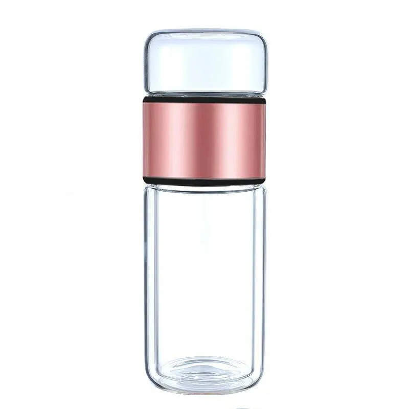 Unisex New Tea Separation Cup Creative Double-Layer Glass Daily Tea Cup glass bottle water water bottle tea bottle
Unisex New Tea Separation Cup Creative Double-Layer Glass Daily Tea Cup glass bottle water water bottle tea bottle
