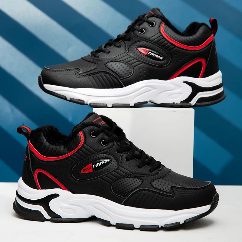 New Men Shoes Winter Plus Fur Warm Men Cotton Shoes Wear-resistant Breathable Outdoor Casual Sneakers Male 39-48 Zapatos hombre
New Men Shoes Winter Plus Fur Warm Men Cotton Shoes Wear-resistant Breathable Outdoor Casual Sneakers Male 39-48 Zapatos hombre